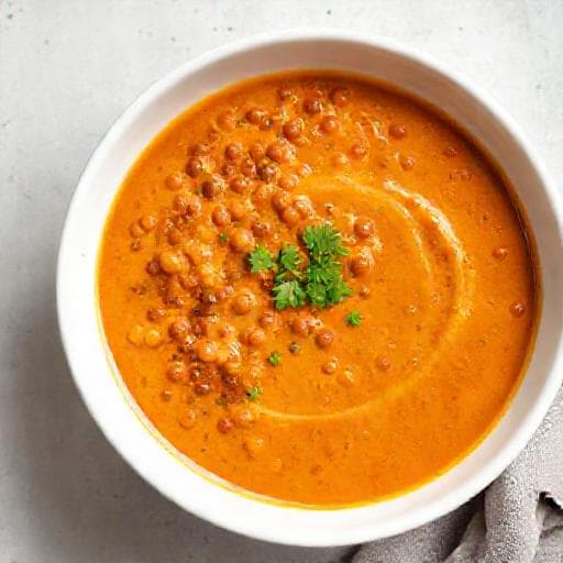 Schnelles Rote-Linsen-Curry