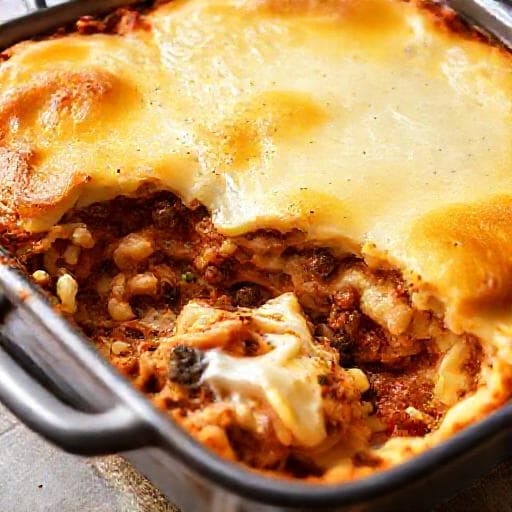 Schnelles Pastitsio