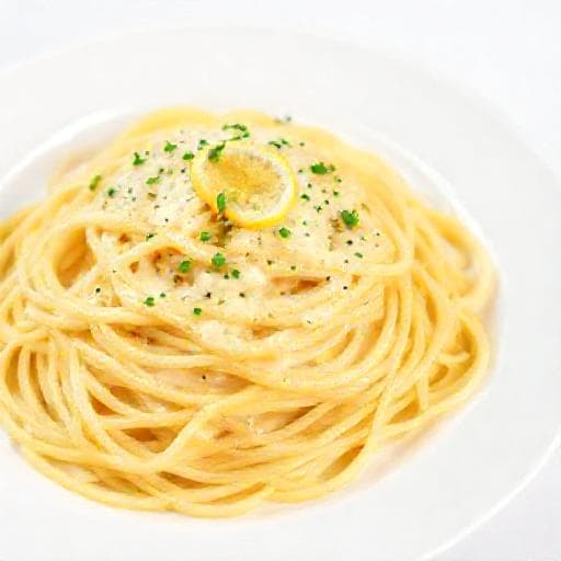 Schnelle Spaghetti al Limone
