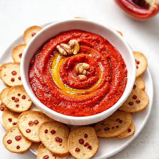 Schnelle Muhammara