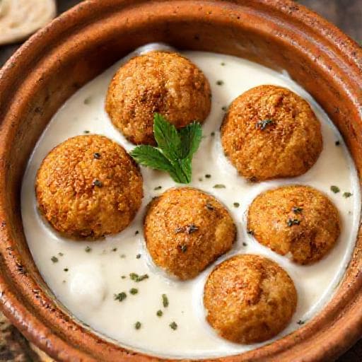 Kibbeh Bil Laban (Kibbeh in Joghurt-Sauce)