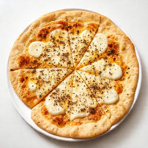 Manakish mit Käse (Schnelle Variante)
