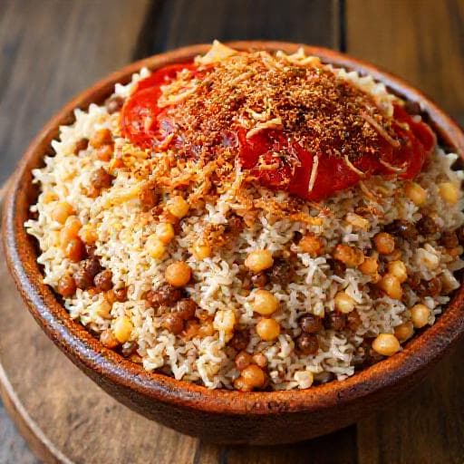 Koshari - Klassisch Ägyptisch