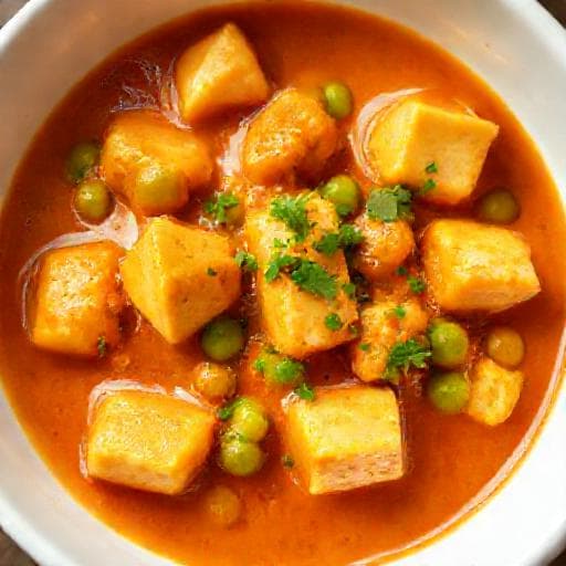 Schnelles Matar Paneer