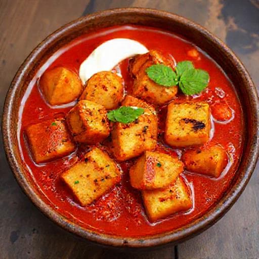 Paneer Tikka Masala mit geräuchertem Paprika