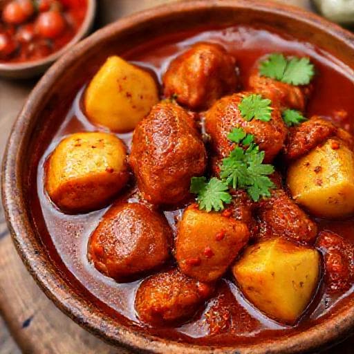 Klassisches Hähnchen Vindaloo