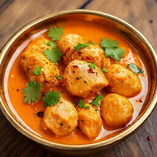 Hähnchen Vindaloo mit Kokosmilch (Goanisch-Südindischer Twist)