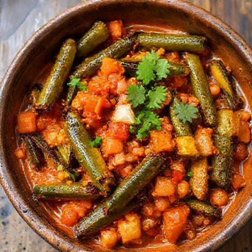 Schnelles Bhindi Masala
