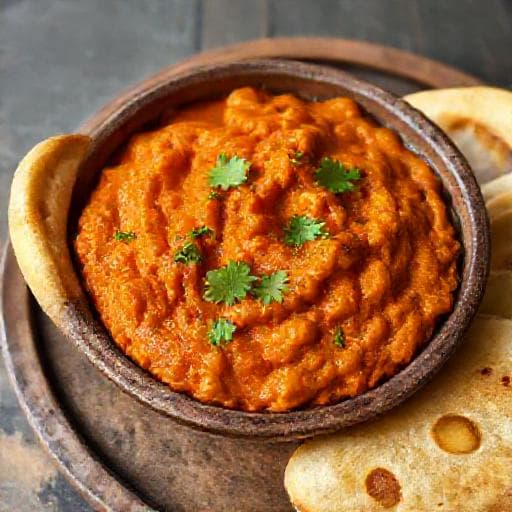 Schnelle Pav Bhaji (Vereinfacht)