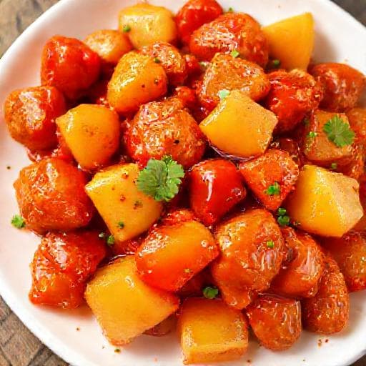 Klassisches Süß-saures Hähnchen