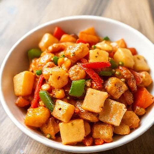 Schnelles Süß-saures Hähnchen (Blitz-Variante)