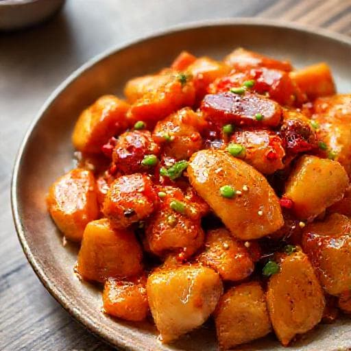 Schnelles General Tso Huhn