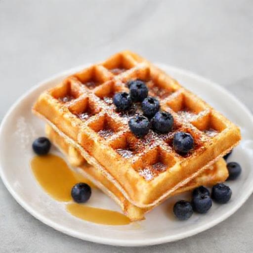 Schnelle Belgische Waffeln (ohne Hefe)