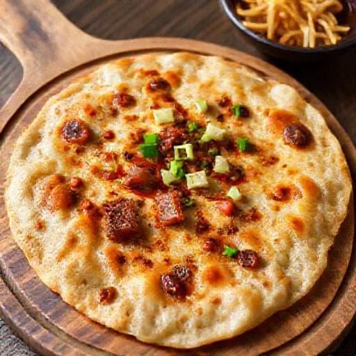 Bulgogi-Pfannkuchen (Kimchi Jeon mit Bulgogi)