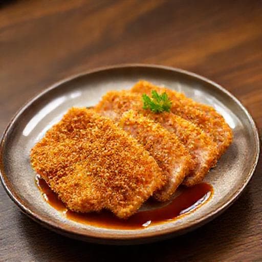 Schnelles Tonkatsu (Vereinfacht)