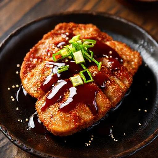 Tonkatsu mit Miso-Glasur