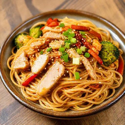 Schnelles Yakisoba