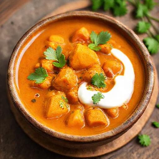 Klassisches Süßkartoffel-Curry