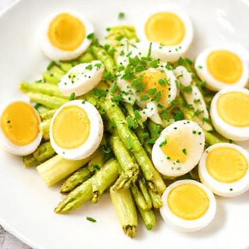 Klassischer Spargelsalat