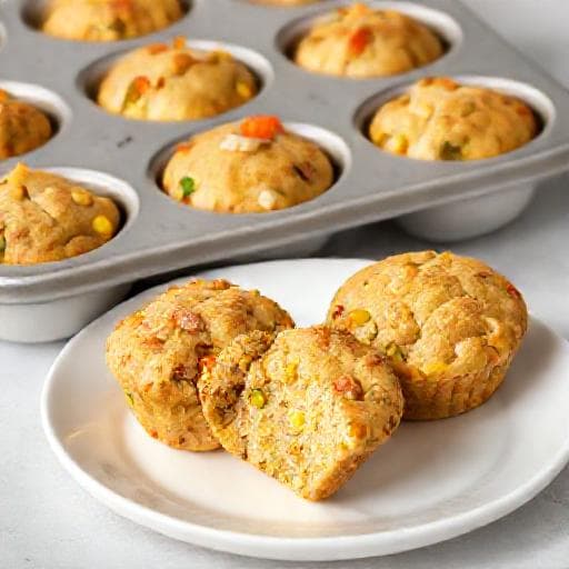 Schnelle Protein-Muffins mit Thunfisch