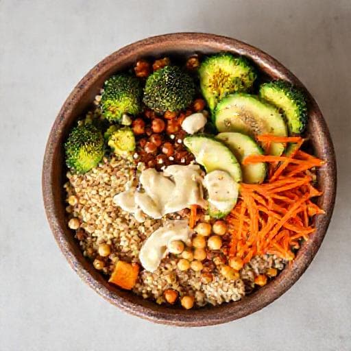 Klassische Buddha Bowl