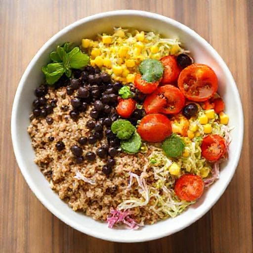 Schnelle Feierabend-Buddha Bowl