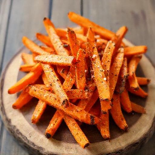 Klassische Süßkartoffelpommes