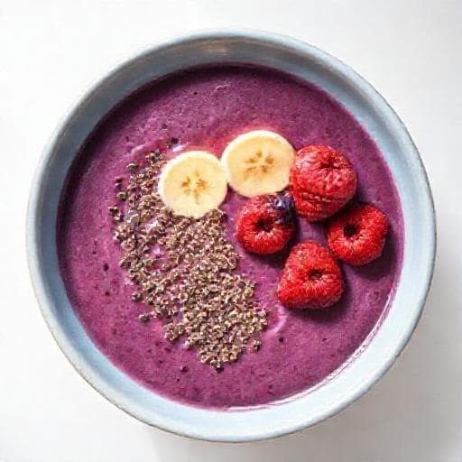 Schnelle Açai-Beere-Schüssel