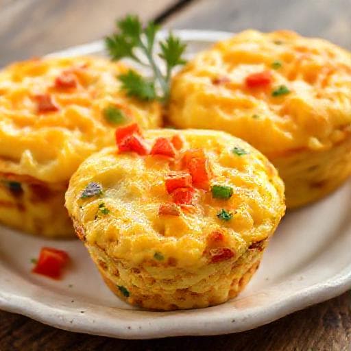 Klassische Eiermuffins