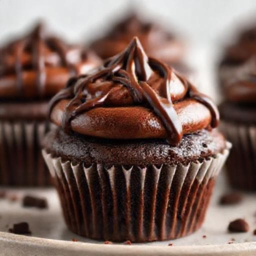 Schnelle Schoko-Cupcakes