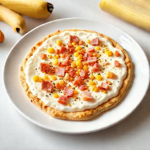 Schnelle Quark-Pizza 'Hausfrauenart'