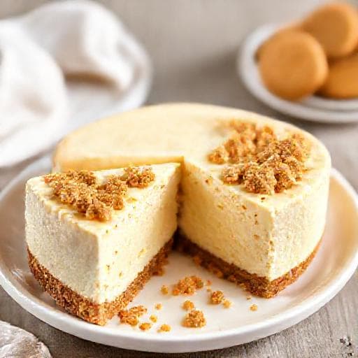 Klassischer Lotus-Käsekuchen