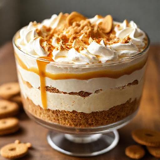 Schneller Lotus-Käsekuchen (No-Bake)