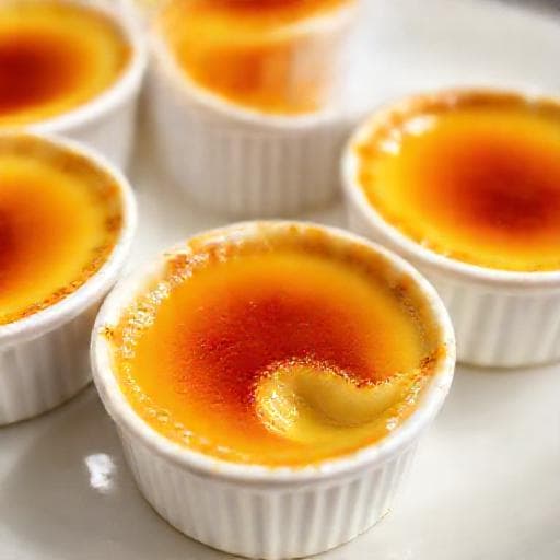Klassische Crème brûlée