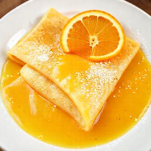 Crêpes Suzette Traditionell