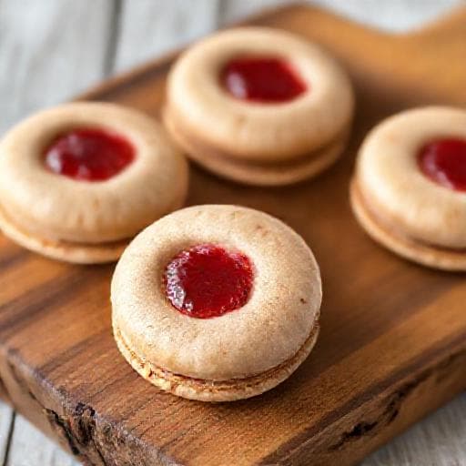Schnelle Macaron-Taler