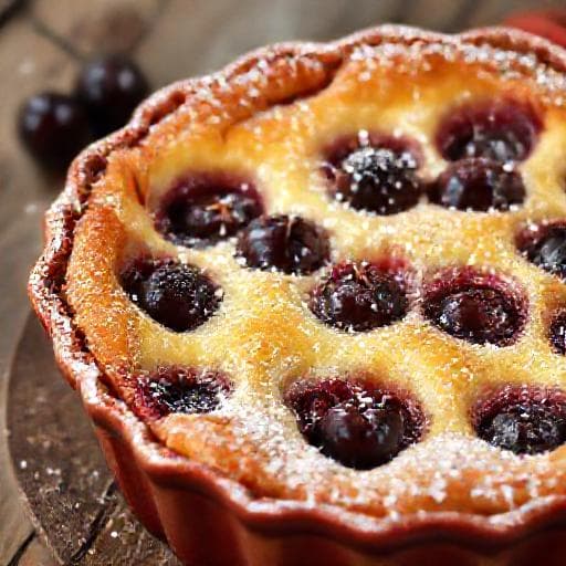 Klassischer Kirsch-Clafoutis