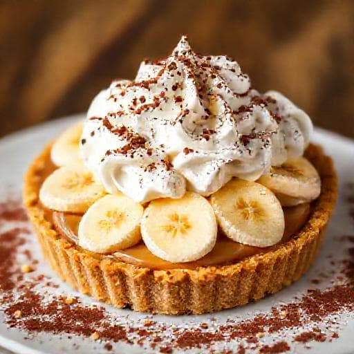Klassische Banoffee Pie