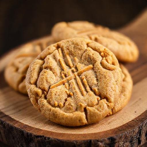 Klassische Erdnussbutterkekse