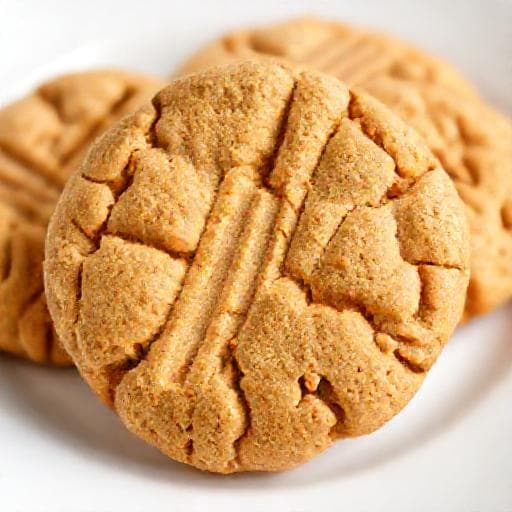 Schnelle Erdnussbutter-Kekse (ohne Backpulver)