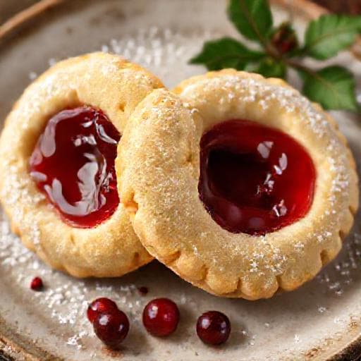 Klassische Husarenkrapfen