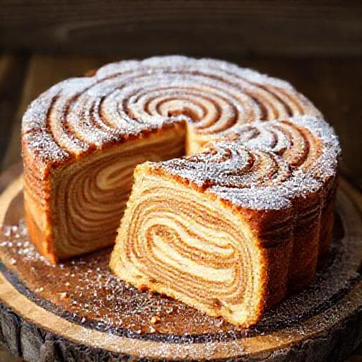 Klassischer Baumkuchen