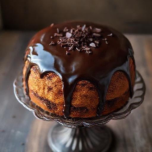 Baumkuchen mit Schokoladenglasur