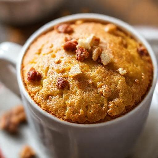Schneller Nusskuchen aus der Tasse (Mug Cake)