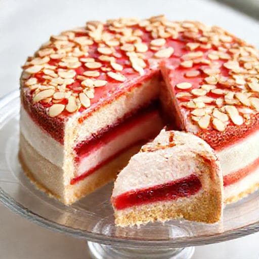Zuger Kirschtorte mit Kirsch-Gelee-Füllung