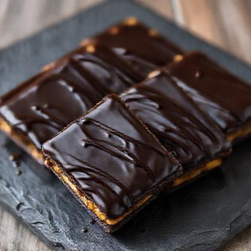 Basler Läckerli mit Schokoladenglasur
