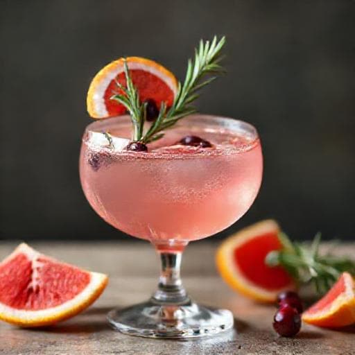 Lillet Wild Berry mit Rosmarin und Grapefruit