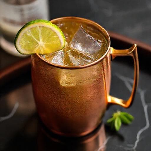 Japanischer Moscow Mule (mit Sake)