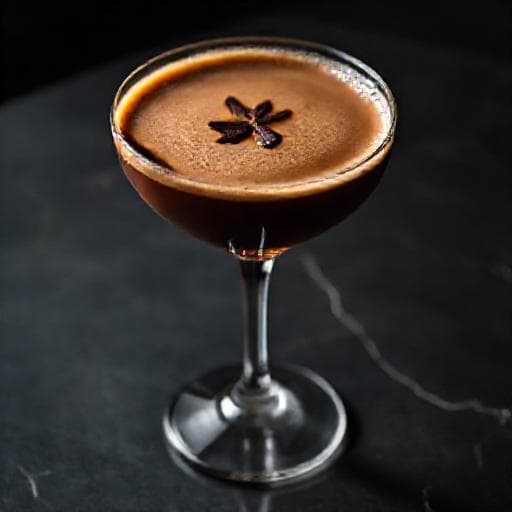 Espresso Martini mit Schokoladen-Twist