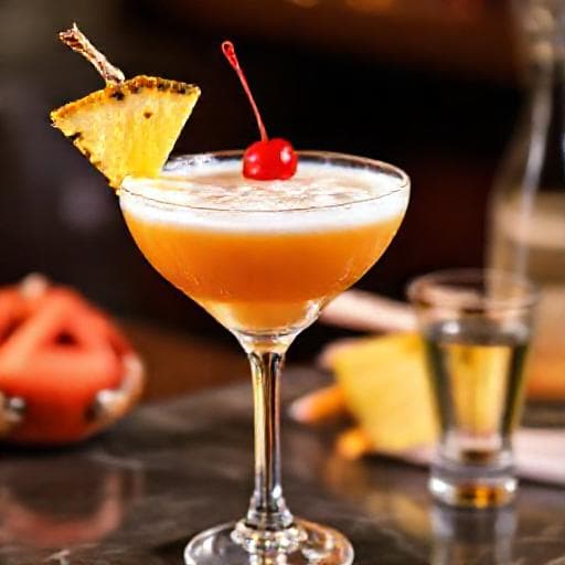 Pornstar Martini mit Kokos-Twist